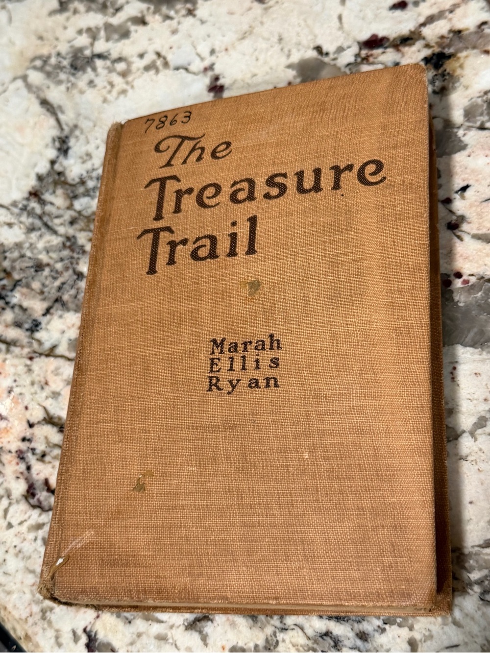 The Treasure Trail Hardcover by Marah Ellis Ryan 1918